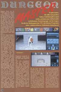 Dungeon Master And Chaos Strikes Back (Atari ST, Amiga) Review - Amiga Joker (Germany), Special Issue No 3 1992, Page 36