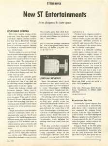 Dungeon Master (Atari ST) Review - Antic (USA), Vol 7 No 1 May 1988, Page 61