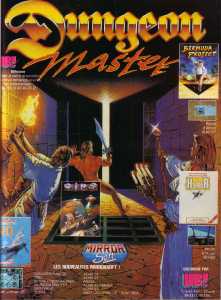 Dungeon Master (Atari ST) Advertisement - Arcades (France), Issue No 6 March 1988, Page 39