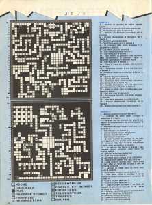 Dungeon Master Hints - Atari 1ST (France), Issue No 10 June 1988, Page 58