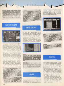 Dungeon Master (Atari ST) Review - Atari 1ST (France), Issue No 9 May 1988, Page 62