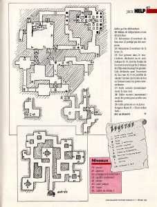 Chaos Strikes Back Hints - Atari Magazine (France), Issue No 9 February 1990, Page 67