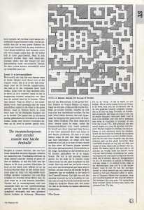 Dungeon Master (Atari ST) Hints - Atari Magazine (Stichting Atari Gebruikers) (Netherlands), Issue No 9 May 1988, Page 43