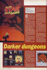 Chaos Strikes Back (Atari ST) Review - Atari ST User (United Kingdom), Vol 5 No 2 April 1990, Page 20