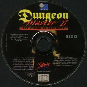 Dungeon Master II (PC) Compact Disc Front - Bestseller Games (France), Issue No 13 September 1998 Dungeon Master II (PC) Compact Disc Front - Bestseller Games (France), Issue No 13 September 1998