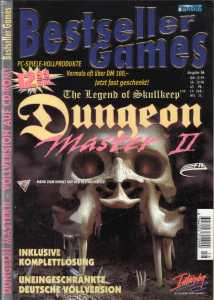 Dungeon Master II (PC) Magazine - Bestseller Games (Germany), Issue No 16, Page 1