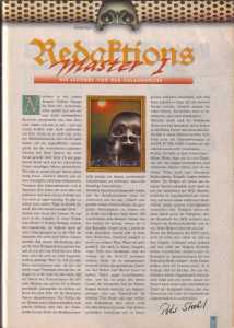 Dungeon Master II (PC) Magazine - Bestseller Games (Germany), Issue No 16, Page 3
