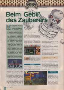 Dungeon Master II (PC) Magazine - Bestseller Games (Germany), Issue No 16, Page 8