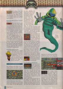 Dungeon Master II (PC) Magazine - Bestseller Games (Germany), Issue No 16, Page 16