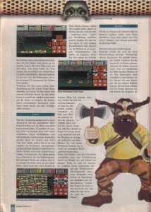 Dungeon Master II (PC) Magazine - Bestseller Games (Germany), Issue No 16, Page 22