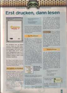 Dungeon Master II (PC) Magazine - Bestseller Games (Germany), Issue No 16, Page 29