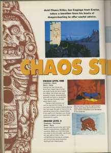 Chaos Strikes Back (Amiga) Hints - CU Amiga (United Kingdom), April 1991, Page 82