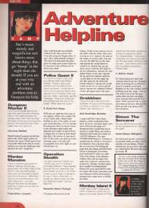 Dungeon Master II Hints - CU Amiga (United Kingdom), April 1996, Page 52