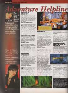Dungeon Master Hints - CU Amiga (United Kingdom), July 1994, Page 94