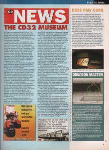 Dungeon Master II News - CU Amiga (United Kingdom), October 1993, Page 9