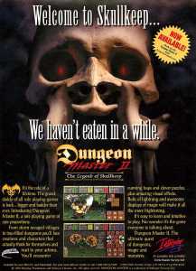 Dungeon Master II (PC, Macintosh) Advertisement - Computer Gaming World (USA), Issue No 134 September 1995, Page 57