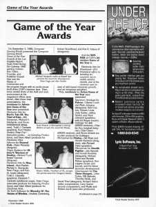 Dungeon Master Article - Computer Gaming World (USA), Issue No 53 November 1988, Page 21