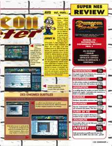 Dungeon Master (Super NES) Review - Consoles + (France), Issue No 25 November 1993, Page 135