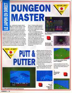 Dungeon Master (Super NES) Preview - Consoles + (France), Issue No 2 October 1991, Page 24