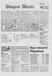 Dungeon Master Hints - Datormagazin (Sweden), Vol 1989 No 10 July 1989, Page 15