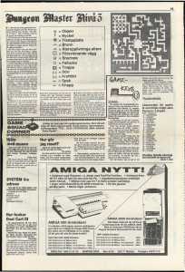 Dungeon Master Hints - Datormagazin (Sweden), Vol 1989 No 5 April 1989, Page 19