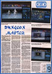 Dungeon Master (Amiga) Review - Datormagazin (Sweden), Vol 1989 No 5 April 1989, Page 18