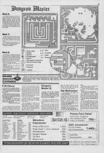 Dungeon Master Hints - Datormagazin (Sweden), Vol 1989 No 8 June 1989, Page 19