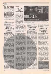 Dungeon Master Hints - Datormagazin (Sweden), Vol 1991 No 17 October 1991, Page 68