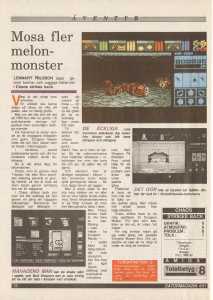 Chaos Strikes Back (Amiga) Review - Datormagazin (Sweden), Vol 1991 No 4 February 1991, Page 72