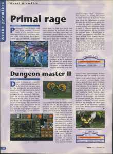 Dungeon Master II (Amiga) Preview - Dream (France), Issue No 21 September 1995, Page 34