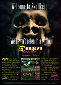 Dungeon Master II (PC, Macintosh) Advertisement - Electronic Games (USA), Vol 3 No 7 April 1995, Page 21