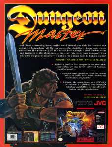 Dungeon Master (Super NES) Advertisement - Electronic Games (USA),  July 1993, Page 2