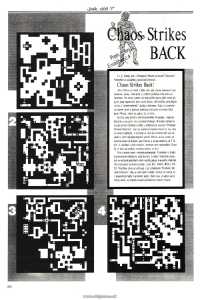 Chaos Strikes Back Guide - Excalibur (Czechia), Issue No 6 October 1991, Page 20