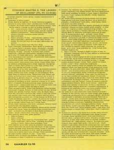 Dungeon Master II Guide - Gambler (Poland), December 1995, Page 36