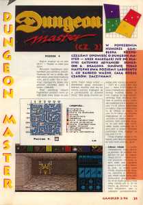 Dungeon Master Guide - Gambler (Poland), February 1994, Page 21