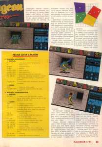 Dungeon Master Guide - Gambler (Poland), February 1994, Page 23