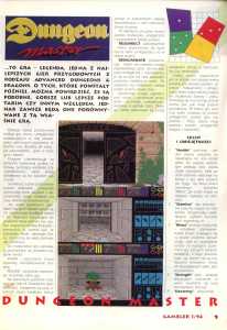 Dungeon Master Guide - Gambler (Poland), January 1994, Page 9