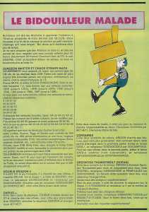 Chaos Strikes Back (Atari ST) Cheat - Generation 4 (France), Issue No 20 March 1990, Page 81