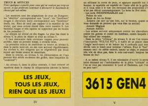 Supplement - Chaos Strikes Back Guide - Generation 4 (France), Issue No 21 April 1990, Pages 4-5