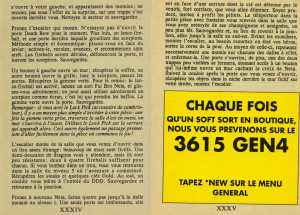 Supplement - Chaos Strikes Back Guide - Generation 4 (France), Issue No 21 April 1990, Pages 34-35