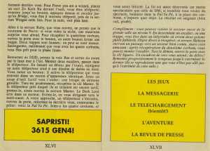 Supplement - Chaos Strikes Back Guide - Generation 4 (France), Issue No 21 April 1990, Pages 46-47