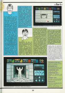 Dungeon Master (Atari ST) Review - Generation 4 (France), Issue No 3 March-April 1988, Page 101
