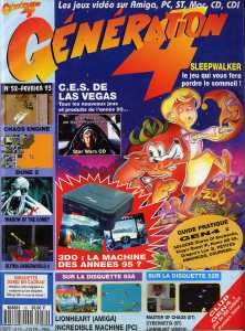 Master of chaos (Atari ST) Cover - Generation 4 (France), Issue No 52 February 1993
