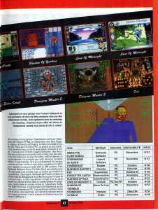 Dungeon Master II (PC) Preview - Generation 4 (France), Issue No 59 October 1993, Page 47