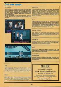 Dungeon Master and Chaos Strikes Back and Unnamed Science Fiction Game News - Generation 4 (France), Issue No 6 November 1988, Page 112