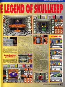 Dungeon Master II (PC) Preview - Generation 4 (France), Issue No 72 December 1994, Page 59