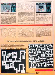 Dungeon Master Guide - Jeux et Strategie (France), Issue No 51 June 1988, Page 85