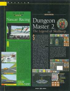 Dungeon Master II (PC) Preview - Joystick (France), Issue No 55 December 1994, Page 210