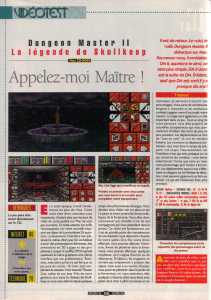 Dungeon Master II (Macintosh) Review - Joystick (France), Issue No 66 December 1995, Page 126 Dungeon Master II (Macintosh) Review - Joystick (France), Issue No 66 December 1995, Page 126