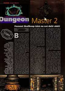 Dungeon Master II (Amiga) Review - Level (Czechia), Issue No 12 January 1996, Page 34 Dungeon Master II (Amiga) Review - Level (Czechia), Issue No 12 January 1996, Page 34